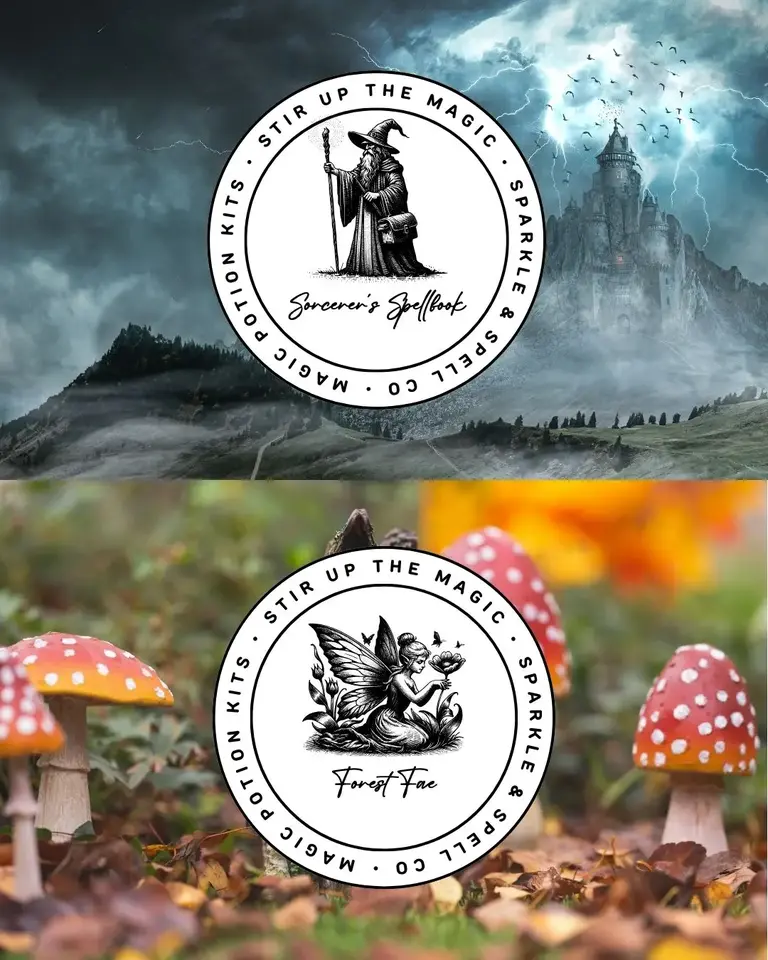Shop Sorcerers Spellbook + Forest Fae Magic Potion Kit Combo | Sparkle & Spell Co.